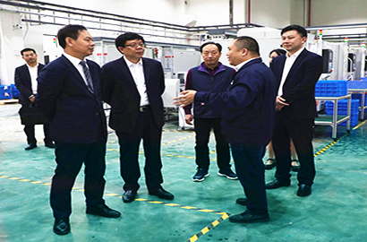 鄧淑斌到吉安米田科技有限公司調研